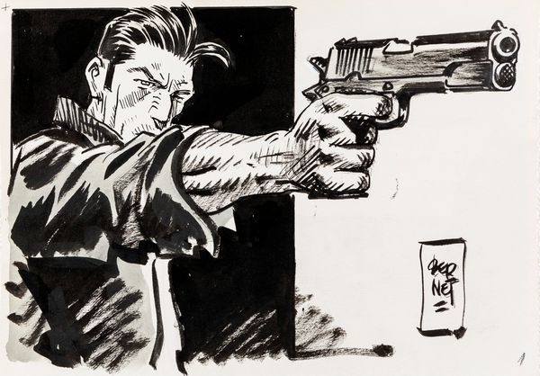 Jordi Bernet : Torpedo  - Asta Fumetti: Tavole e Illustrazioni Originali - Associazione Nazionale - Case d'Asta italiane