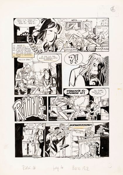 Giorgio Cavazzano : Altai & Jonson - Una strana storia  - Asta Fumetti: Tavole e Illustrazioni Originali - Associazione Nazionale - Case d'Asta italiane