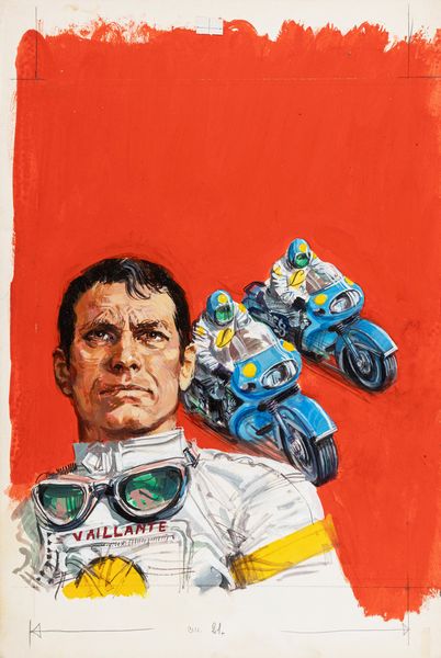 Pino Dangelico : Michel Vaillant  - Asta Fumetti: Tavole e Illustrazioni Originali - Associazione Nazionale - Case d'Asta italiane