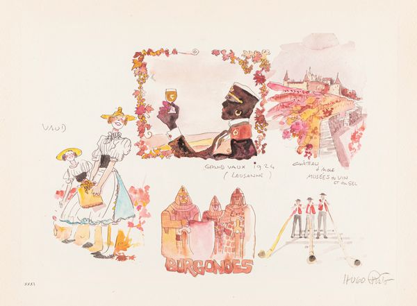 Hugo Pratt : ...et in Helvetia Corto  - Asta Fumetti: Tavole e Illustrazioni Originali - Associazione Nazionale - Case d'Asta italiane