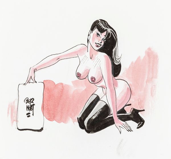 Jordi Bernet : Chiara  - Asta Fumetti: Tavole e Illustrazioni Originali - Associazione Nazionale - Case d'Asta italiane