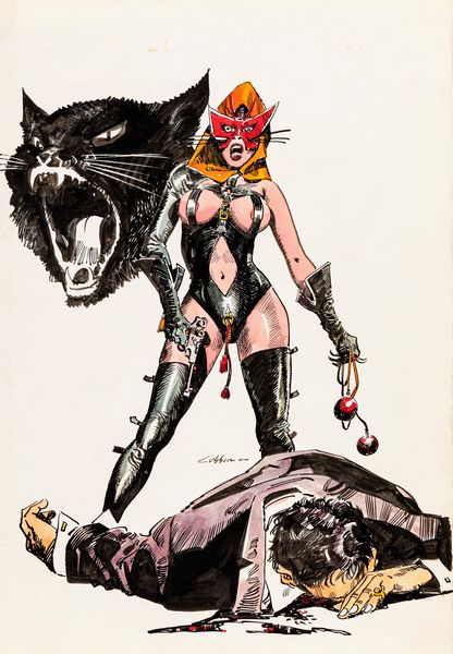 Mario Cubbino : Bliz  - Asta Fumetti: Tavole e Illustrazioni Originali - Associazione Nazionale - Case d'Asta italiane