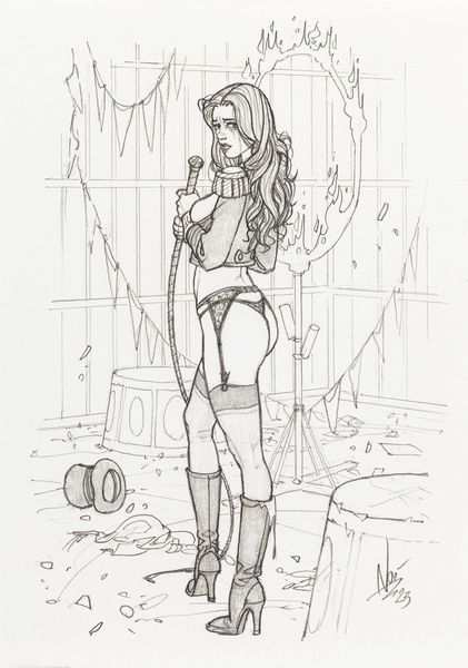 Ignacio Noe : Circus  - Asta Fumetti: Tavole e Illustrazioni Originali - Associazione Nazionale - Case d'Asta italiane