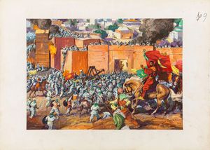 Rino Albertarelli - Le Crociate - Il Saladino conquista Gerusalemme