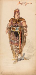 Alfredo Edel : Tristano e Isotta  - Asta Fumetti: Tavole e Illustrazioni Originali - Associazione Nazionale - Case d'Asta italiane