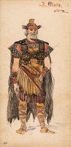 Alfredo Edel : Tristano e Isotta  - Asta Fumetti: Tavole e Illustrazioni Originali - Associazione Nazionale - Case d'Asta italiane