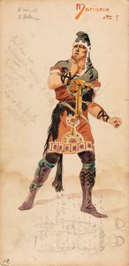 Alfredo Edel : Tristano e Isotta  - Asta Fumetti: Tavole e Illustrazioni Originali - Associazione Nazionale - Case d'Asta italiane