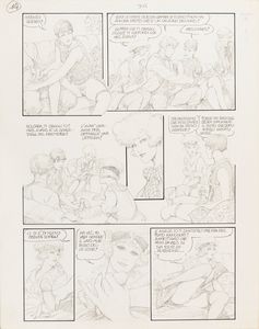 Leone Frollo : Mona Street - Il vestito nuovo di Thimoty  - Asta Fumetti: Tavole e Illustrazioni Originali - Associazione Nazionale - Case d'Asta italiane