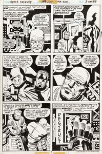 Jack Kirby - 2001: A Space Odyssey - The Capture of X-51!