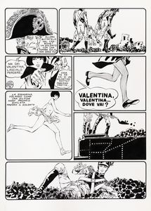 GUIDO CREPAX - L'intrepida Valentina di carta