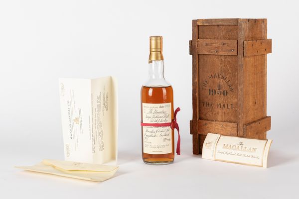 Scozia : Macallan Red Ribbon 1950  - Asta Distillati da Collezione - Associazione Nazionale - Case d'Asta italiane