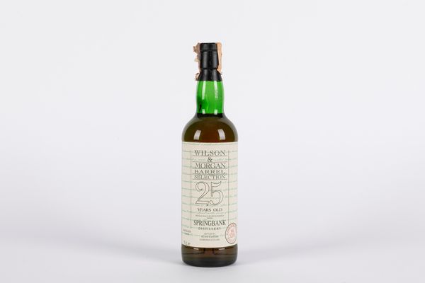 Scozia : Springbank Wilson & Morgan 25 YO 1969 Barrel Selection  Cask Strenght  - Asta Distillati da Collezione - Associazione Nazionale - Case d'Asta italiane
