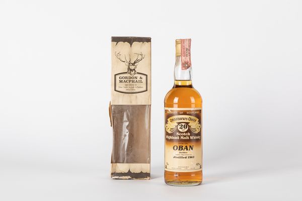 Scozia : Oban 1962 Gordon and MacPhail 20 Year Old  - Asta Distillati da Collezione - Associazione Nazionale - Case d'Asta italiane