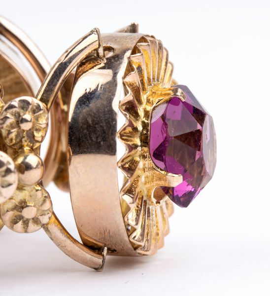 Bracciale in oro con ametiste  - Asta Gioielli, Orologi e Penne - Associazione Nazionale - Case d'Asta italiane