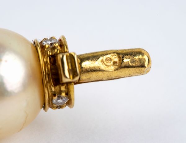 Collana di perle con diamanti  - Asta Gioielli, Orologi e Penne - Associazione Nazionale - Case d'Asta italiane