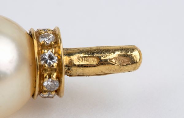 Collana di perle con diamanti  - Asta Gioielli, Orologi e Penne - Associazione Nazionale - Case d'Asta italiane