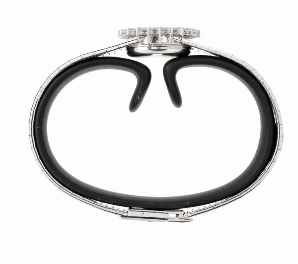 ZENITH : Orologio da polso Lady in oro 18K e diamanti  - Asta Gioielli, Orologi e Penne - Associazione Nazionale - Case d'Asta italiane