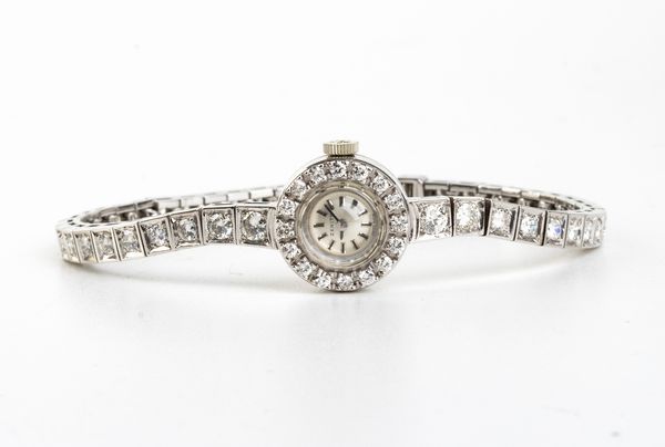 ZENITH : Orologio da polso Lady in oro 18K e diamanti  - Asta Gioielli, Orologi e Penne - Associazione Nazionale - Case d'Asta italiane