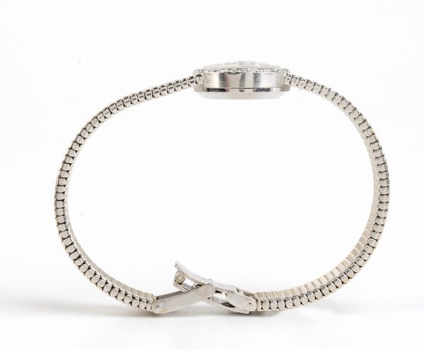 OMEGA : Orologio da polso Lady in oro 18K e diamanti  - Asta Gioielli, Orologi e Penne - Associazione Nazionale - Case d'Asta italiane