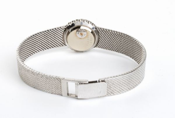 Baume & Mercier : Orologio da polso Lady in oro e diamanti  - Asta Gioielli, Orologi e Penne - Associazione Nazionale - Case d'Asta italiane