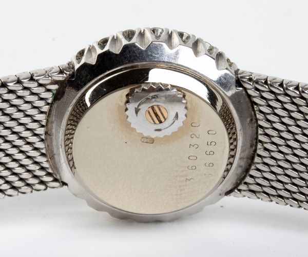 Baume & Mercier : Orologio da polso Lady in oro e diamanti  - Asta Gioielli, Orologi e Penne - Associazione Nazionale - Case d'Asta italiane