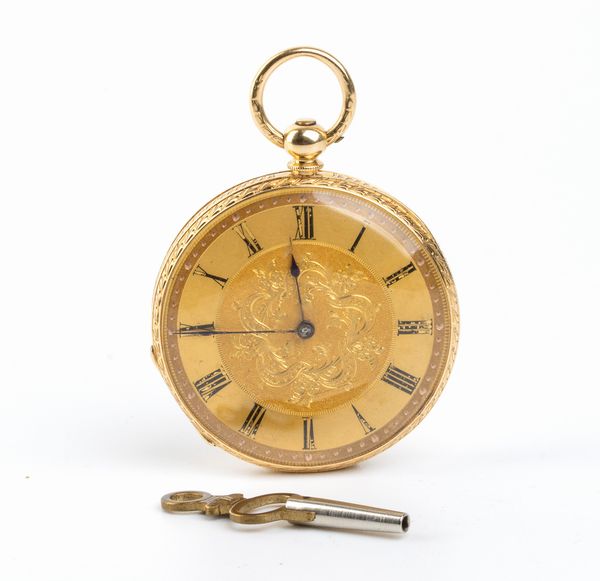 Orologio da tasca in oro 18K  - Asta Gioielli, Orologi e Penne - Associazione Nazionale - Case d'Asta italiane