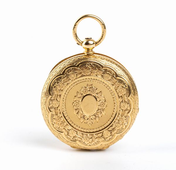 Orologio da tasca in oro 18K  - Asta Gioielli, Orologi e Penne - Associazione Nazionale - Case d'Asta italiane