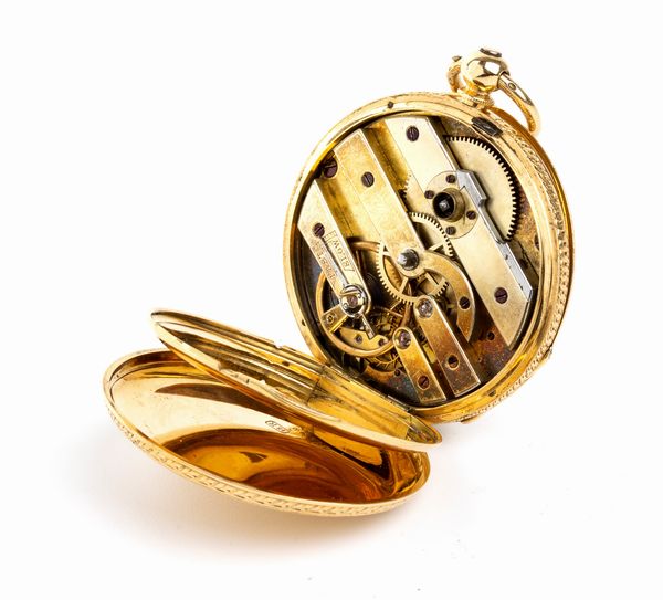 Orologio da tasca in oro 18K  - Asta Gioielli, Orologi e Penne - Associazione Nazionale - Case d'Asta italiane