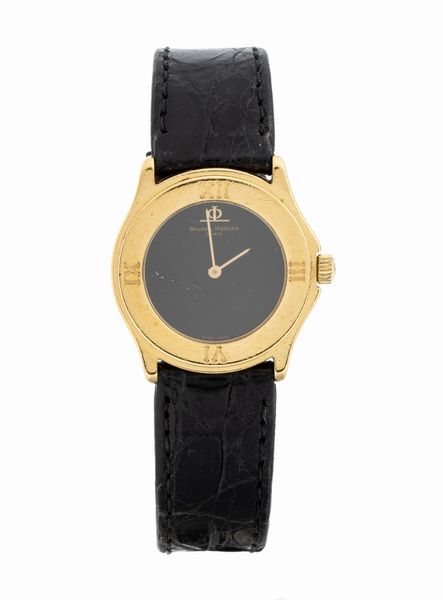 Baume & Mercier : Orologio da polso in oro 18K  - Asta Gioielli, Orologi e Penne - Associazione Nazionale - Case d'Asta italiane