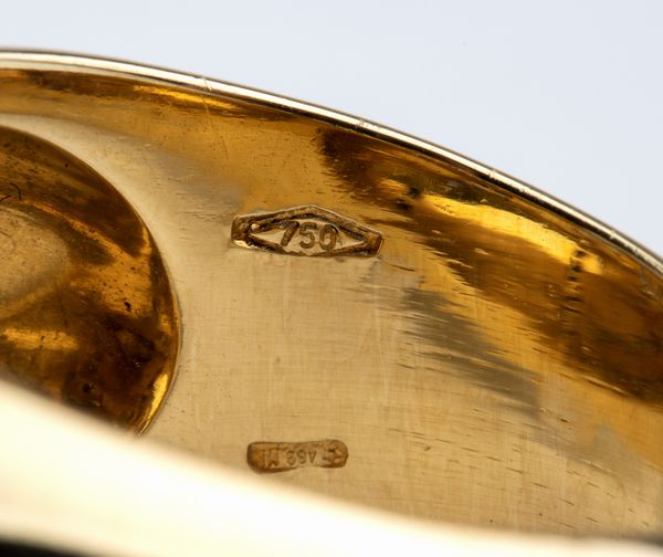 POMELLATO : Anello in oro con diamanti  - Asta Gioielli, Orologi e Penne - Associazione Nazionale - Case d'Asta italiane