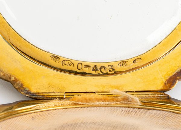 Portacipria in oro, argento e pietre preziose - Premio Perla Di Sanremo 1954, appartenuto alla Contessa Paola Della Chiesa  - Asta Gioielli, Orologi e Penne - Associazione Nazionale - Case d'Asta italiane