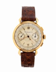 VACHERON CONSTANTIN - Chronograph: orologio da polso in oro