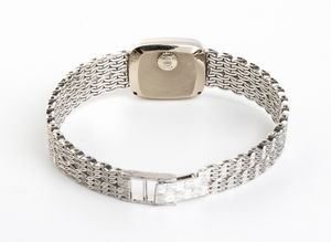 Baume & Mercier : Orologio da polso Lady in oro 18K e diamanti  - Asta Gioielli, Orologi e Penne - Associazione Nazionale - Case d'Asta italiane