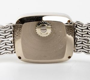 Baume & Mercier : Orologio da polso Lady in oro 18K e diamanti  - Asta Gioielli, Orologi e Penne - Associazione Nazionale - Case d'Asta italiane