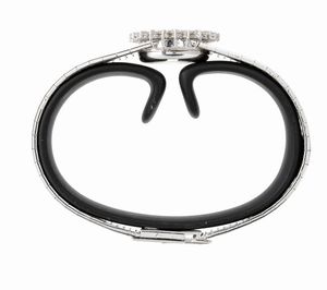 ZENITH : Orologio da polso Lady in oro 18K e diamanti  - Asta Gioielli, Orologi e Penne - Associazione Nazionale - Case d'Asta italiane