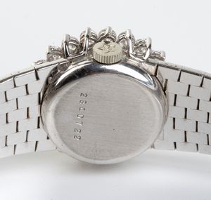 ZENITH : Orologio da polso Lady in oro 18K e diamanti  - Asta Gioielli, Orologi e Penne - Associazione Nazionale - Case d'Asta italiane
