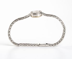 ZENITH : Orologio da polso Lady in oro 18K e diamanti  - Asta Gioielli, Orologi e Penne - Associazione Nazionale - Case d'Asta italiane