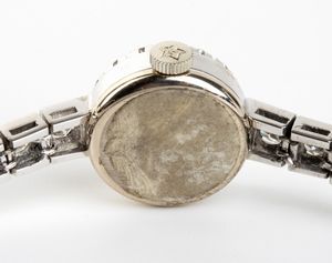 ZENITH : Orologio da polso Lady in oro 18K e diamanti  - Asta Gioielli, Orologi e Penne - Associazione Nazionale - Case d'Asta italiane