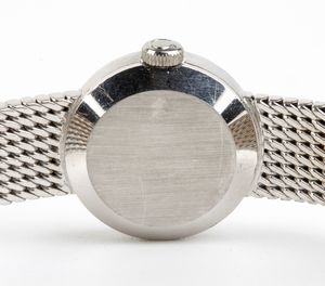 OMEGA : Orologio da polso Lady in oro 18K e diamanti  - Asta Gioielli, Orologi e Penne - Associazione Nazionale - Case d'Asta italiane