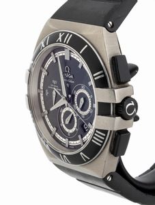 OMEGA : Costellation chrono: orologio da polso in acciaio  - Asta Gioielli, Orologi e Penne - Associazione Nazionale - Case d'Asta italiane