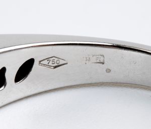 FIDIA : Anello in oro e diamanti  - Asta Gioielli, Orologi e Penne - Associazione Nazionale - Case d'Asta italiane