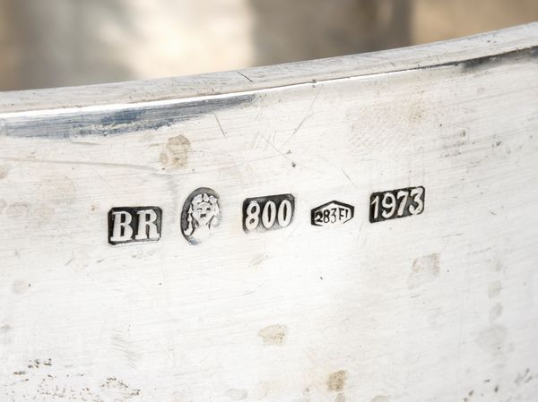 Brandimarte : Ciotola italiana in argento  - Asta Argenti, avori, coralli e altri oggetti d'arte provenienti da importanti collezioni private - Associazione Nazionale - Case d'Asta italiane