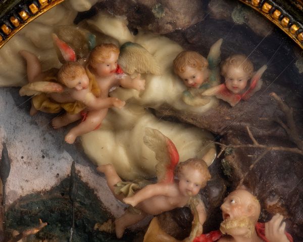 Coppia di ceroplastiche italiane  - Asta Argenti, avori, coralli e altri oggetti d'arte provenienti da importanti collezioni private - Associazione Nazionale - Case d'Asta italiane