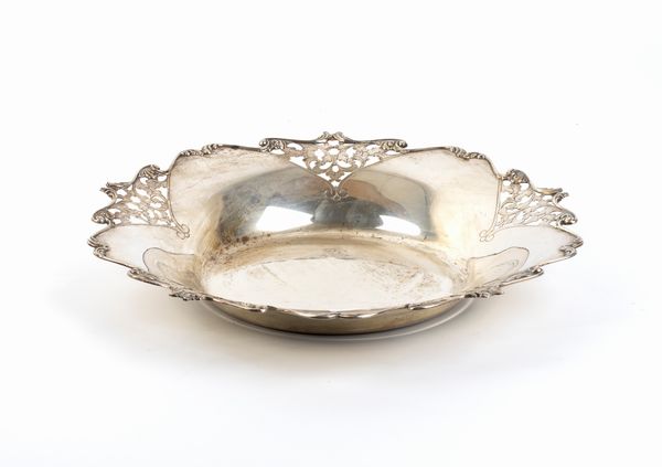 Cestino italiano in argento  - Asta Argenti, avori, coralli e altri oggetti d'arte provenienti da importanti collezioni private - Associazione Nazionale - Case d'Asta italiane