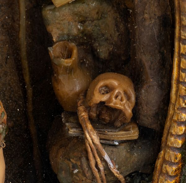 Coppia di ceroplastiche italiane  - Asta Argenti, avori, coralli e altri oggetti d'arte provenienti da importanti collezioni private - Associazione Nazionale - Case d'Asta italiane