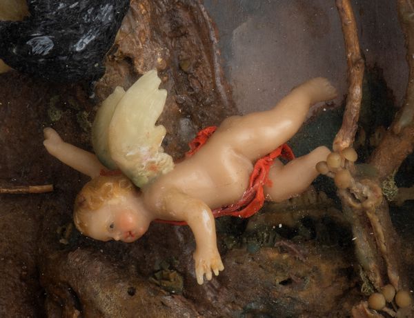 Coppia di ceroplastiche italiane  - Asta Argenti, avori, coralli e altri oggetti d'arte provenienti da importanti collezioni private - Associazione Nazionale - Case d'Asta italiane