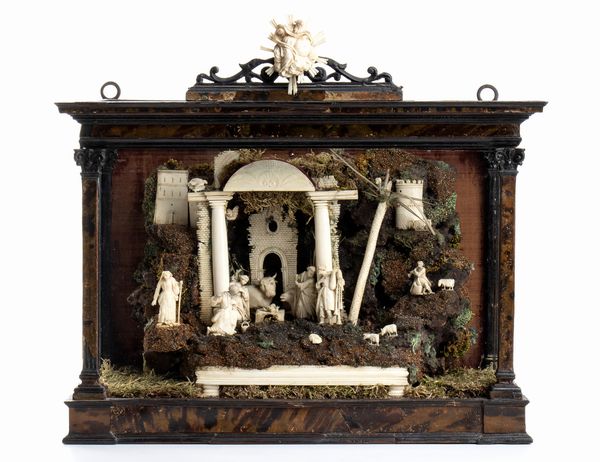Andrea Tipa, Bottega di : Presepe italiano in avorio, osso e tartaruga  - Asta Argenti, avori, coralli e altri oggetti d'arte provenienti da importanti collezioni private - Associazione Nazionale - Case d'Asta italiane