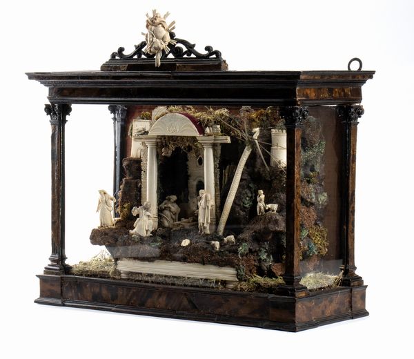 Andrea Tipa, Bottega di : Presepe italiano in avorio, osso e tartaruga  - Asta Argenti, avori, coralli e altri oggetti d'arte provenienti da importanti collezioni private - Associazione Nazionale - Case d'Asta italiane