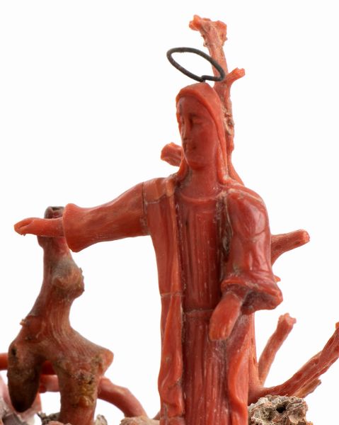 Presepe italiano in corallo  - Asta Argenti, avori, coralli e altri oggetti d'arte provenienti da importanti collezioni private - Associazione Nazionale - Case d'Asta italiane