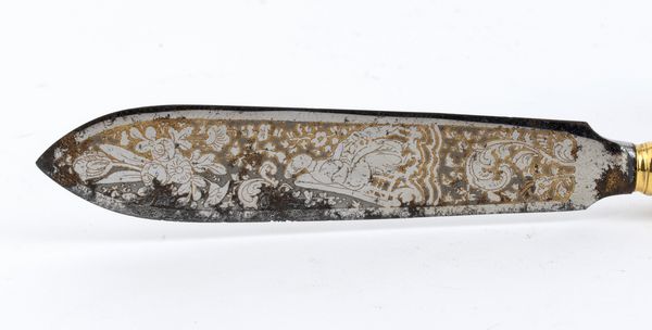 Maestranze di Torre del Greco : Tagliacarte in corallo mediterraneo  - Asta Argenti, avori, coralli e altri oggetti d'arte provenienti da importanti collezioni private - Associazione Nazionale - Case d'Asta italiane